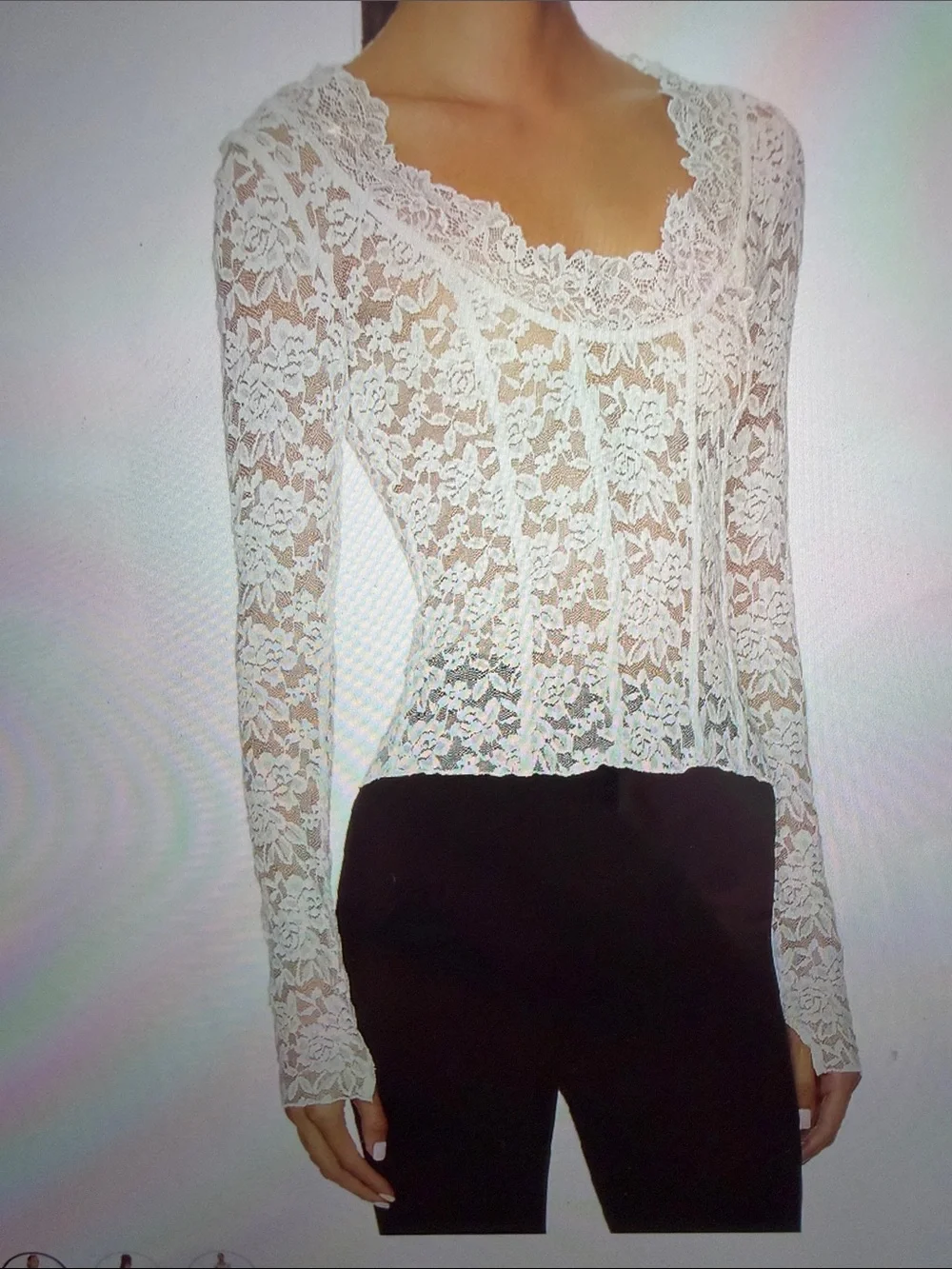 Free people All Noght Long Slreve M petal